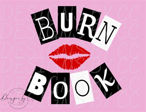 Mean Girls Burn Book Svg Mean Girls Burn Book Svg Mean, 40% OFF