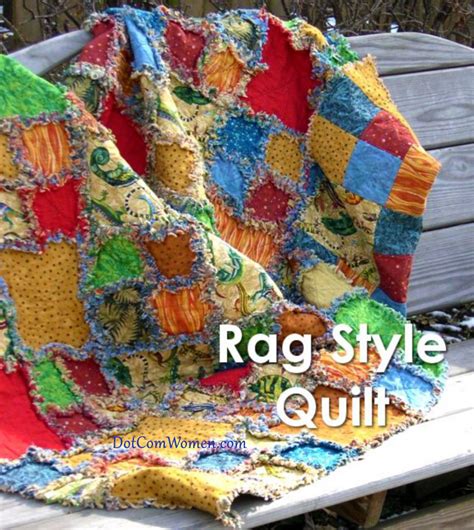 Rag Style Quilt Free Quilting Pattern Project Dot Women