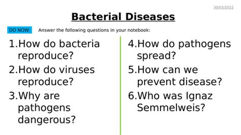 Aqa Gcse Biology B5 Communicable Diseases Powerpoint Pack