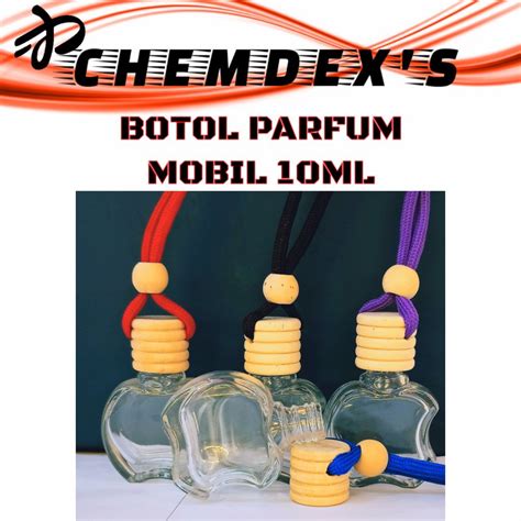 Jual BOTOL PARFUM MOBIL APEL 10ML Botol Aroma Botol