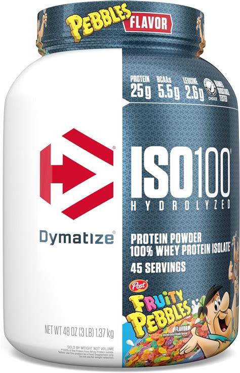 Dymatize Prote Na Hidrolizada En Polvo Iso Prote Na De Aislado