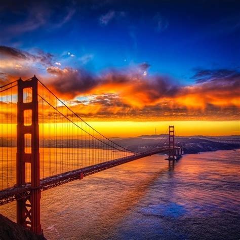 Golden Gate Bridge Sunset Wallpaper