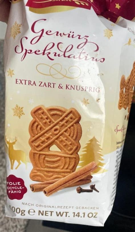 Печиво з корицею Gewürz Spekulatius Coppenrath - калорійність, харчова ...