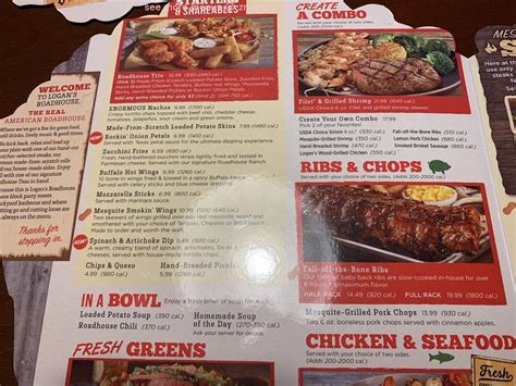 Online Menu Of Logans Roadhouse Restaurant Birmingham Alabama 35242