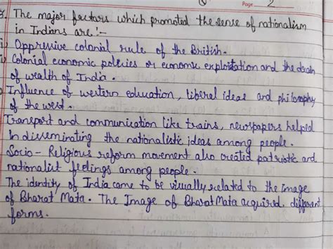 What Were The Factors Which Promoted The Sense Of Nationalism In Indians Edurev Class 10 Question