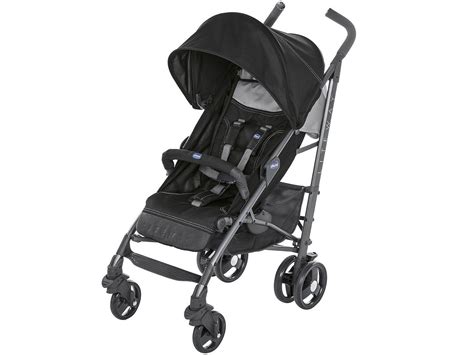 Carrinho de Bebê Passeio Chicco Lite Way Stroller Jet Black