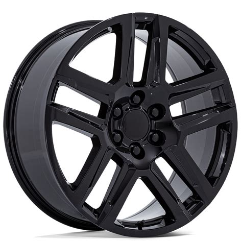 22 OE Creations Wheels PR203 Gloss Black Rims OEC284 2