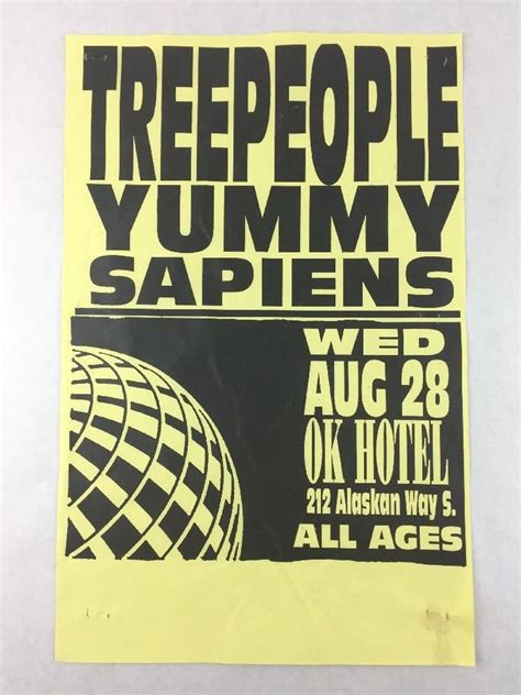 Vintage Seattle Posters Grunge Punk Rock Various Bands 1980s & - Etsy