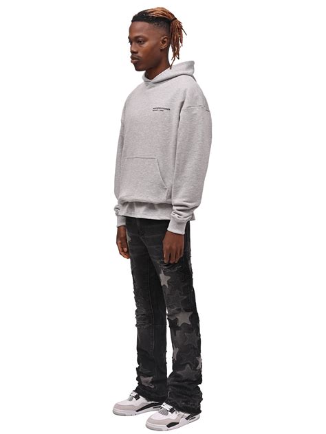 Star Flare Denim Black Reputation Studios