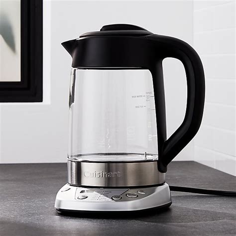 Cuisinart Perfectemp Electric Tea Kettle In Teapots And Teakettles Reviews Crate And Barrel