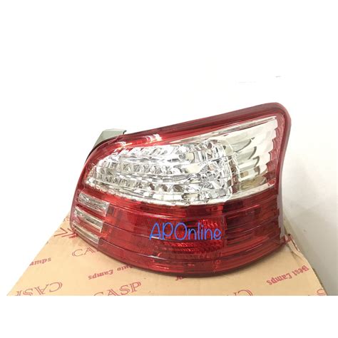 Toyota Vios NCP93 2007 2012 Rear Tail Lamp Tail Light Facelift