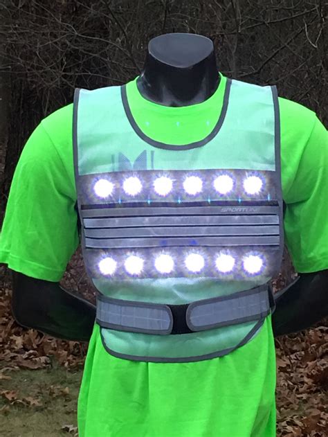 Running Vests Led Reflective Running Vests — Led Light Vest