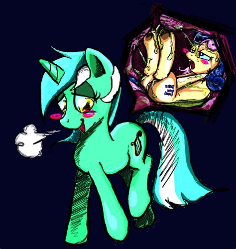 Rule 34 Blush Bonbon Mlp Burping Cheerios Artist Female Feral Friendship Is Magic