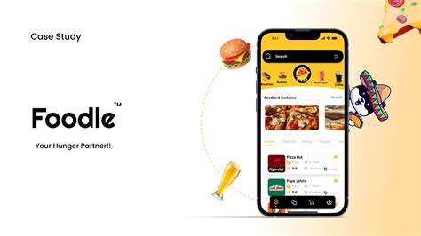 Food Delivery App-Foodle- Case Study on Behance