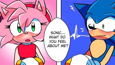 Amy Confesses To Sonic Sonamy Comic Dub YouTube