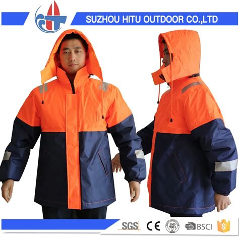 High Quality Reflective Safety Waterproof Winter Float Jacket Buy
