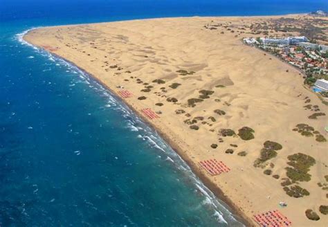 Las Dunas De Maspalomas España Viajeros Del Misterio