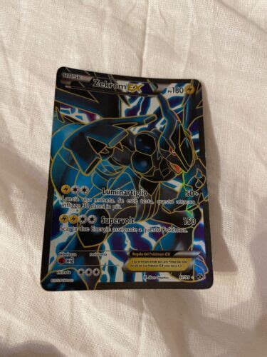 Pokemon Tcg Zekrom Ex Full Art Rare Holo Card Lp Nm Ebay