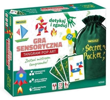 GRA SENSORYCZNA TANGRAM POP Pomoce dla osób z demencją Gry dla