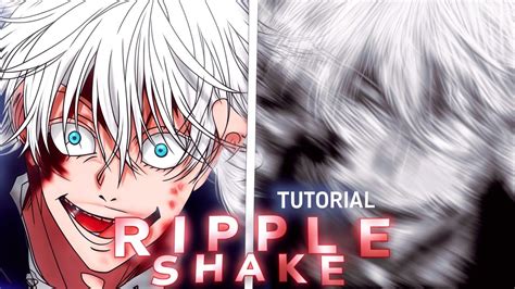 Ripple Warp Manga Shake Effect Alight Motion Alight Motion Tutorial