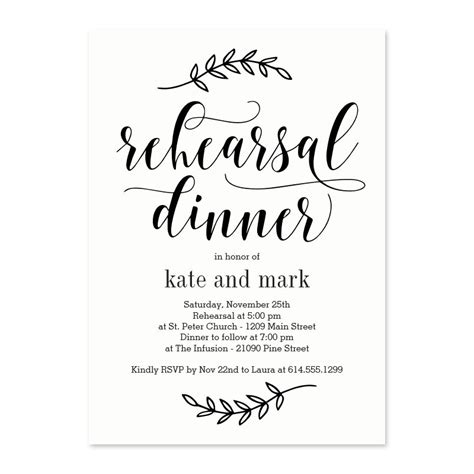 Free Printable Rehearsal Dinner Invitation Templates Canva 59 OFF