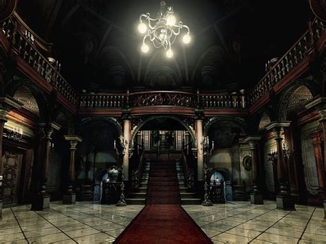 Resident Evil Spencer Mansion Poster Resident Evil Mansions Mansion