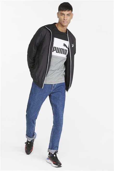 Essentials Solid Windbreaker Jacket Men PUMA