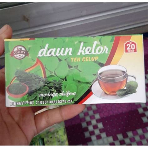 Jual Teh Celup Daun Kelor Untuk Kesehatan Shopee Indonesia