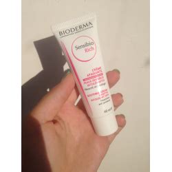 Отзыв о Крем для лица Bioderma Sensibio Rich | Идеален для аллергиков!