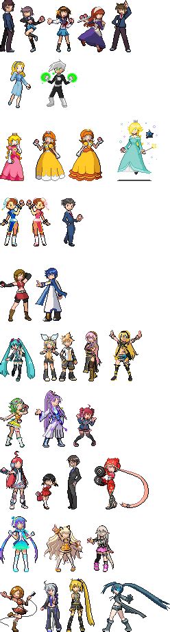 Pokemon Sprites By Cherushimetsumari On Deviantart