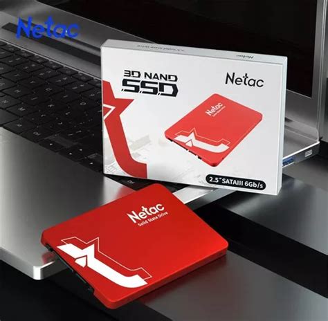 Disco Duro Interno D Estado Solido Ssd Premier Netac Gb Color Rojo