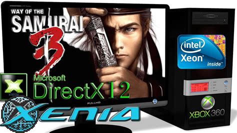 Xenia Dx12 [xbox 360] Way Of The Samurai 3 [gameplay] Directx 12 Api