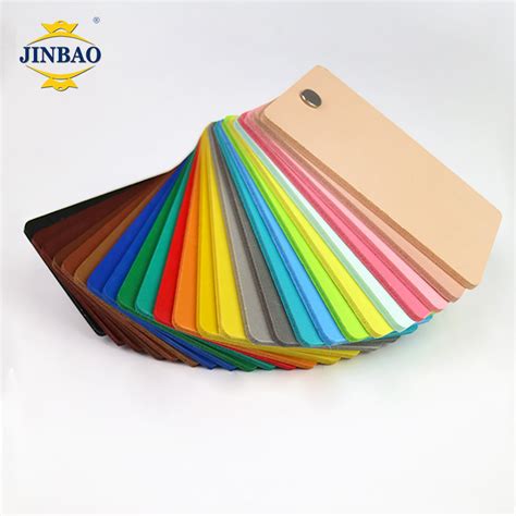 Jinbao White Black Colorful Customized 3mm 5mm Thickness High Gloss