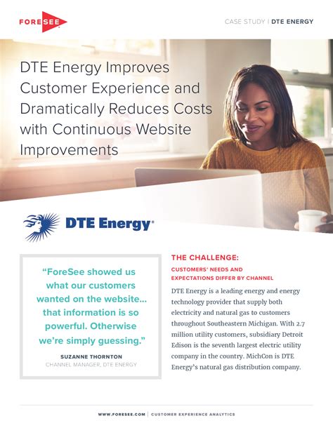 Dte Energy Improves Customer Experience And Dramatically Red