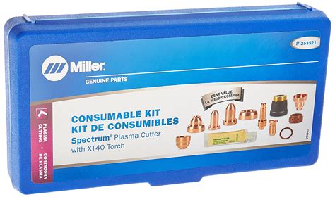 Miller Electric Plasma Torch Consumable Kit 253521 Buy Online At