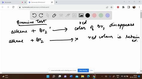 SOLVED: If you used a bromine test to distinguish between hexane and 2 ...