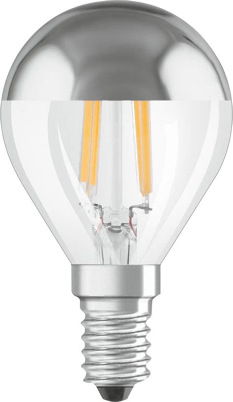 Osram Led Filament Kopspiegel Kogel E W W Warm Wit Licht