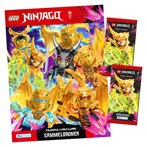 Lego Ninjago Karten Trading Cards Serie Crystalized Sa