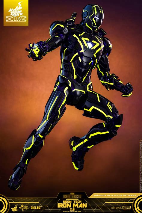 Hot Toys MMS D Iron Man Neon Tech Hot Toys Complete Checklist