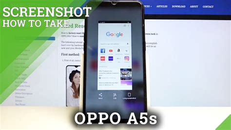 SCREENSHOT OPPO A5s How To Take Screenshot YouTube