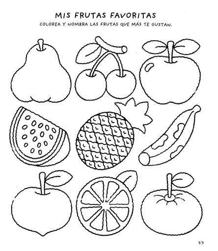 Actividades Con Frutas Y Verduras Para Preescolar Buscar Con Google