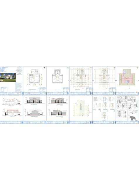 Modern Cottage House Plans Etsy