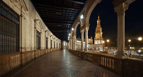 Night, Plaza de España – Songquan Photography