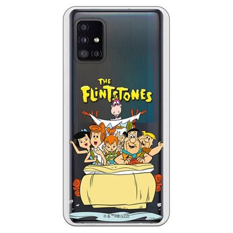 Funda Original Compatible Con Samsung Galaxy A51 5g Flintstones Car