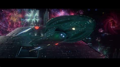 Enterprise F Leaves Space Dock Star Trek Picard Season 3 Episode 9