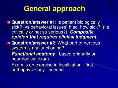 Ppt Acute Neurology Clinical Vignettes Powerpoint Presentation