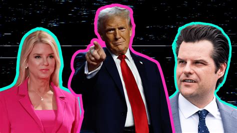 Who Are Pam Bondi Matt Gaetz Donald Trumps Picks