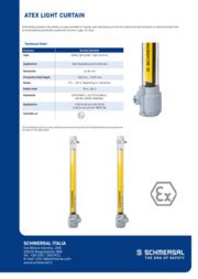 Barriera Di Sicurezza Ottica Atex