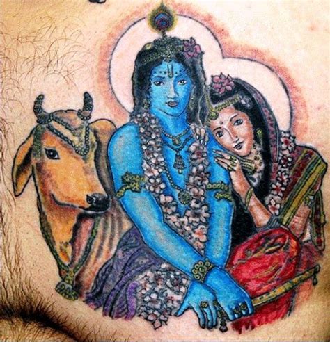 40 Amazing Radha Krishna Tattoo Designs with Meanings and Ideas - Body ...