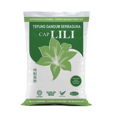 Tepung Gandum Cap Lili Shopee Malaysia